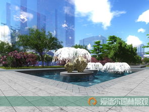 呼和浩特 別墅園林景觀設計 綠化設計 idea2015