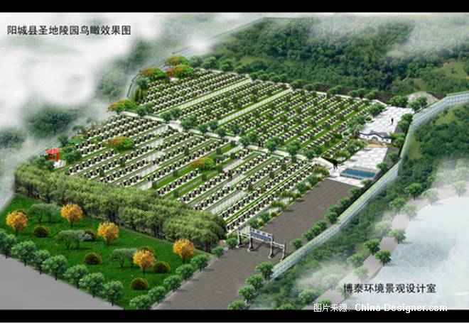 《圣地陵園》-設(shè)計師:王煜棟.設(shè)計師家園-博太園林設(shè)計-#中國建筑與室