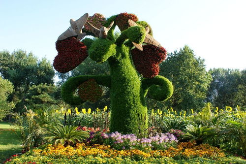 【四川園林綠雕設計安裝定制,純手工制作】- 