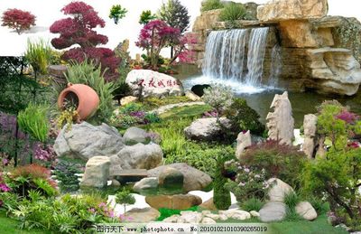 園林綠化后期素材