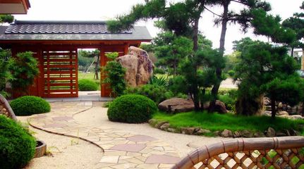 日式別墅“私人庭院”景觀設計,水、石、松、竹、梅的巧妙組合!